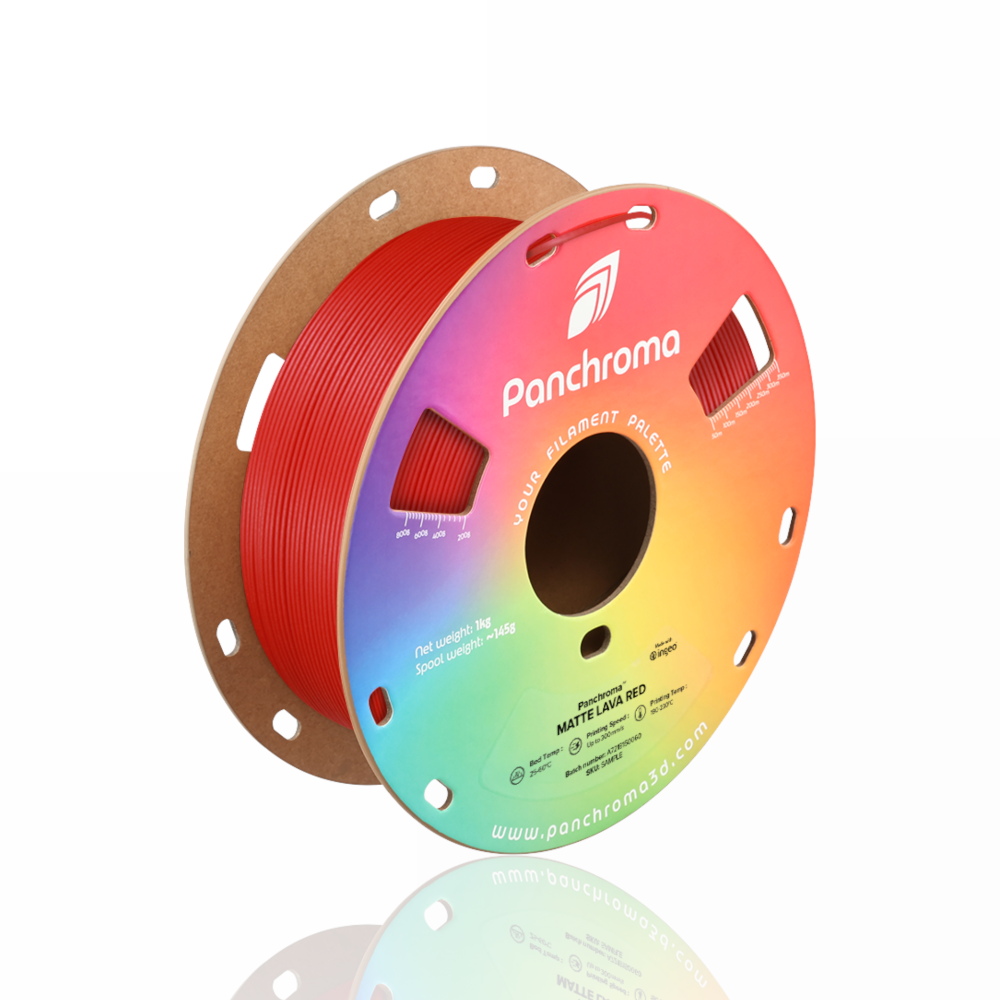 Panchroma™ PLA Matte 1kg Lava Red - Polymaker