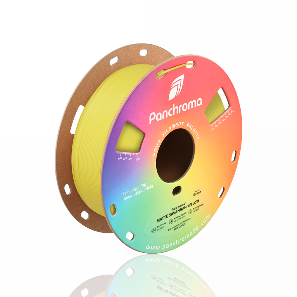 Panchroma™ PLA Matte 1kg Savannah Yellow - Polymaker