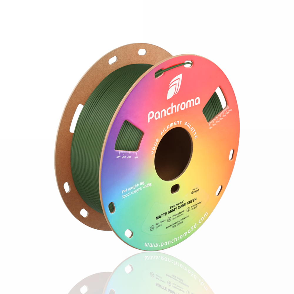 Panchroma™ PLA Matte Army 1Kg Dark Green - Polymaker