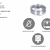 INNOVATEFIL POLYCARBONATE M 750g ( Policarbonato PC ) Natural - Smart Materials 3D
