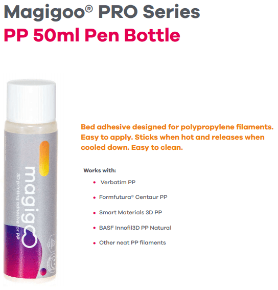 Magigoo (PLA, ABS, PETG, ASA, TPU, TPE) Adesivo para Aderência de Impressão 3D - Magigoo - Image 9