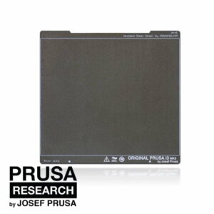 Plataforma com Textura para Prusa i3 MK3s Double-sided Textured PEI Powder-coated Spring Steel Sheet - Prusa Original