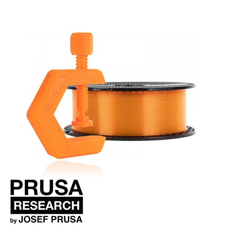 PETG 1kg Prusament Prusa Orange Transparent - Prusa Original - Image 5
