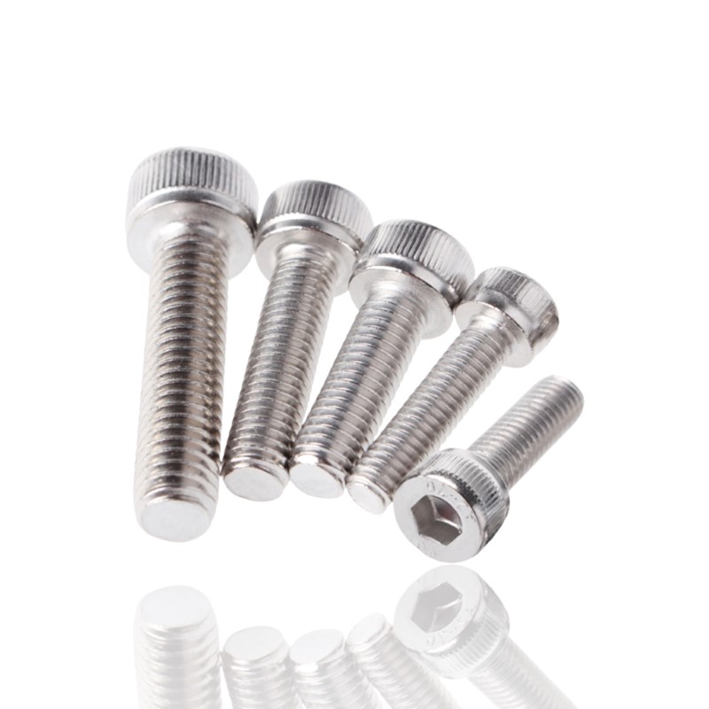 Parafuso M4 4*8mm Aço Inoxidável 304 Allen Hexagonal (Stainless steel hexagon socket bolts Cap screws) - AIMSOAR - Image 3