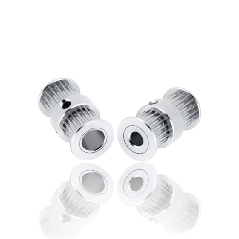 Polia Dupla para Correia GT2 20 Dentes 15.8mm 8mm Furo Alumínio ( GT2 Double-head timing belt pulley) - AIMSOAR - Image 3