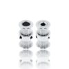 Polia Dupla para Correia GT2 20 Dentes 15.8mm 8mm Furo Alumínio ( GT2 Double-head timing belt pulley) - AIMSOAR