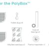 PolyBox Edition II Desidratador de Filamento Dry Spool Box (caixa de secagem de humidade) - PolyMaker