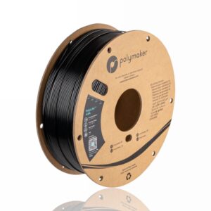 ASA PolyLite 1kg Jet Black - Polymaker