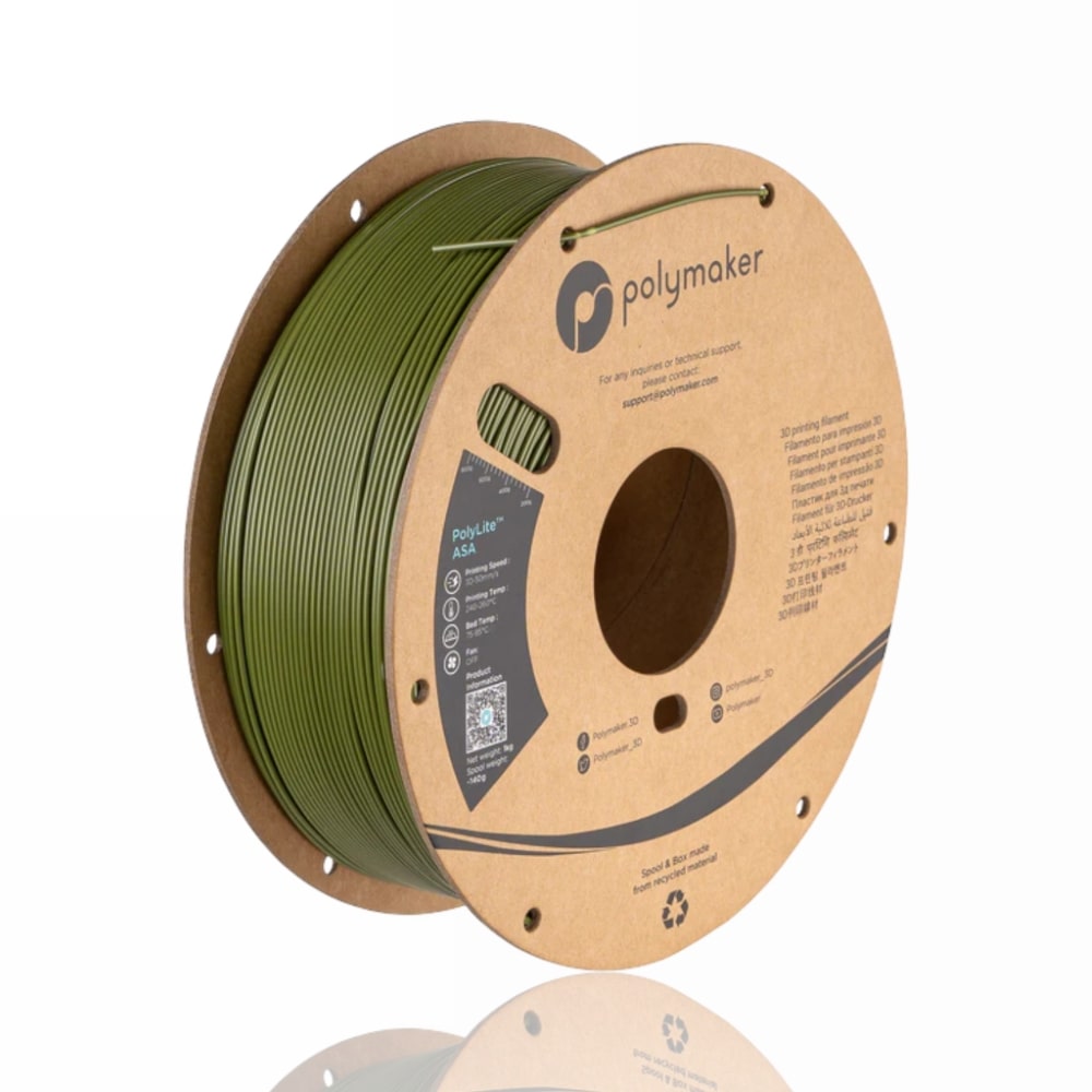 ASA PolyLite 1kg Green - Polymaker - Image 4