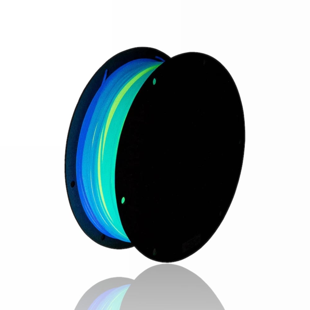 PLA PolyLite™ 1kg Luminous Rainbow - Polymaker – LINHA ANTIGA (Consultar Descrição) - Image 3