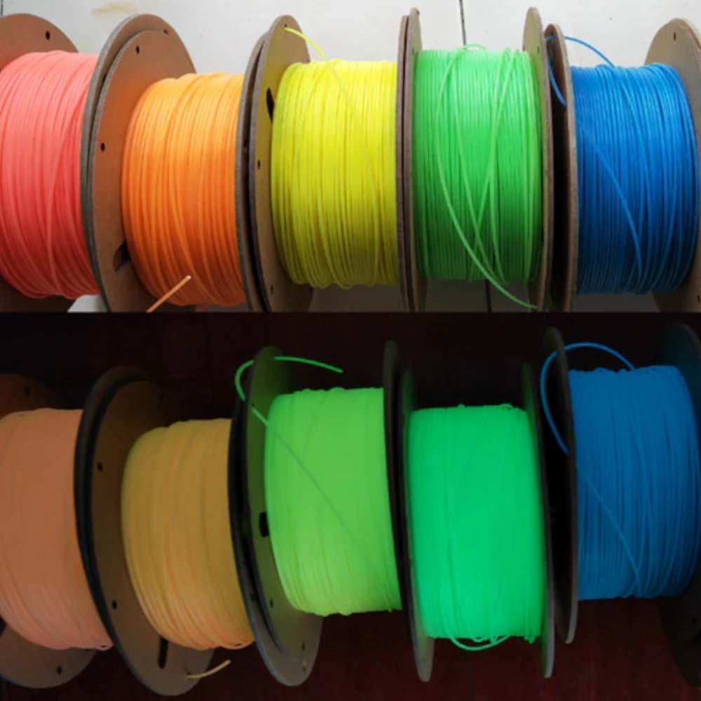 PLA PolyLite™ 1kg Luminous Rainbow - Polymaker – LINHA ANTIGA (Consultar Descrição) - Image 5