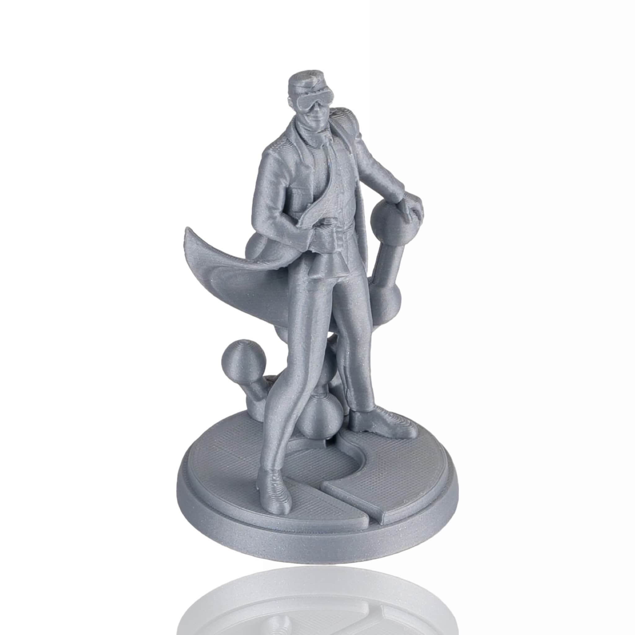 PLA Pro PolyLite 1kg Silver - Polymaker - Image 2
