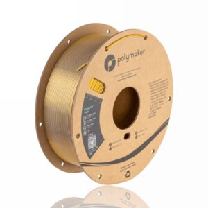 PLA PolyLite™ Dual Silk 1kg Crown Gold-Silver - Polymaker – LINHA ANTIGA (Consultar Descrição)