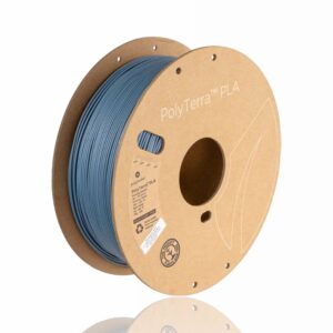 PLA Polyterra 1kg Muted Blue - Polymaker – LINHA ANTIGA (Consultar Descrição)