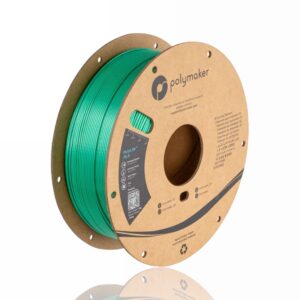 PLA PolyLite™ Silk 1kg Green - Polymaker – LINHA ANTIGA (Consultar Descrição)