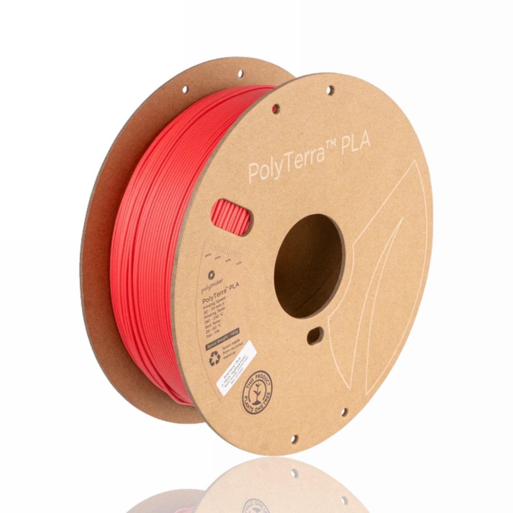 PLA Polyterra 1kg Watermelon - Polymaker – LINHA ANTIGA (Consultar Descrição)