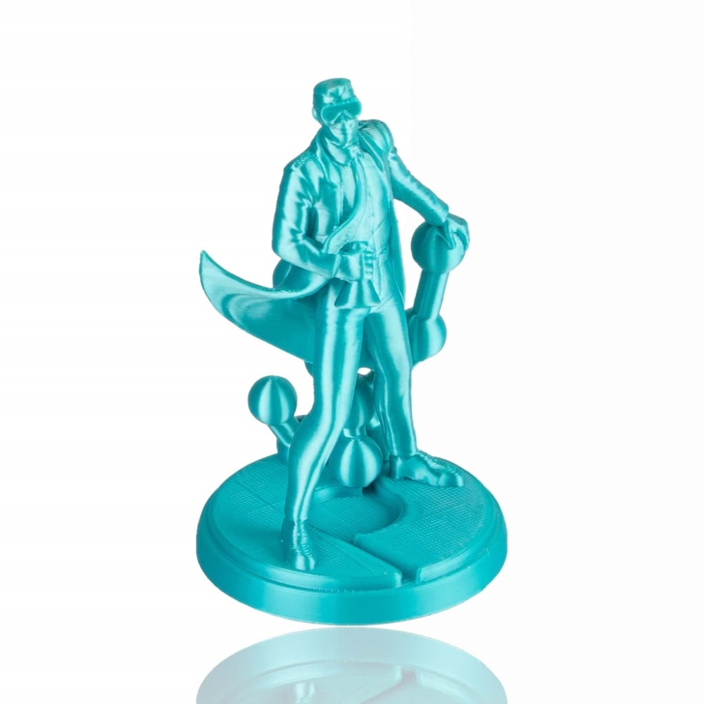 PLA PolyLite™ Silk 1kg Polymaker Teal - Polymaker – LINHA ANTIGA (Consultar Descrição) - Image 2