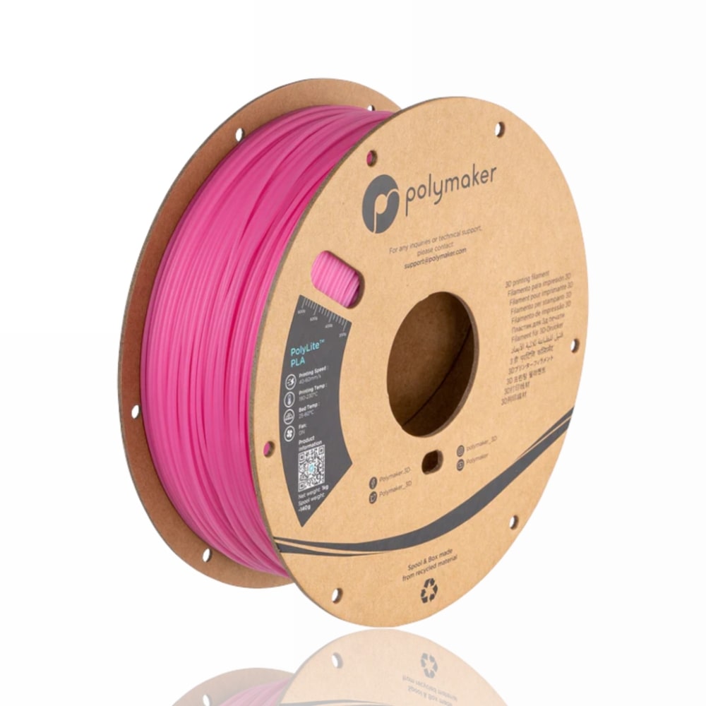 PolyLite™ PLA Temperature Color Changing (Purple-Pink-Translucent) - Polymaker – LINHA ANTIGA (Consultar Descrição) - Image 6