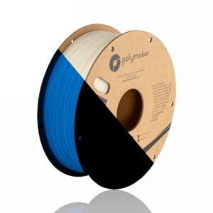PLA PolyLite 1kg Glow In The Dark (Brilha no escuro) Blue - Polymaker – LINHA ANTIGA (Consultar Descrição)