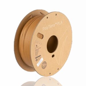 PLA Polyterra 1kg Wood Brown - Polymaker – LINHA ANTIGA (Consultar Descrição)