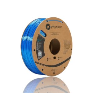 PLA PolyLite™ Silk 1kg Blue - Polymaker – LINHA ANTIGA (Consultar Descrição)