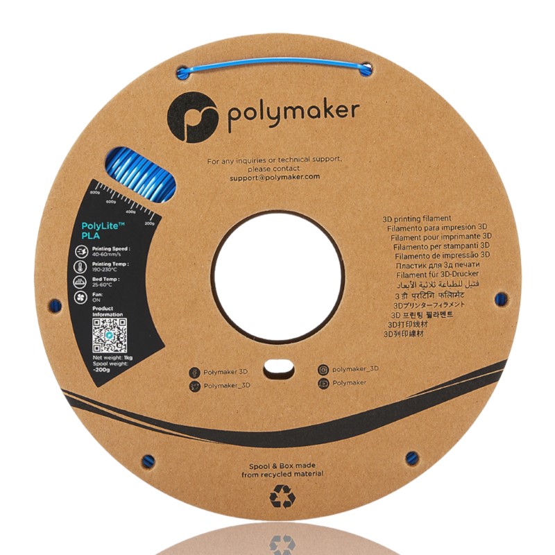PLA PolyLite™ Silk 1kg Purple - Polymaker – LINHA ANTIGA (Consultar Descrição) - Image 28