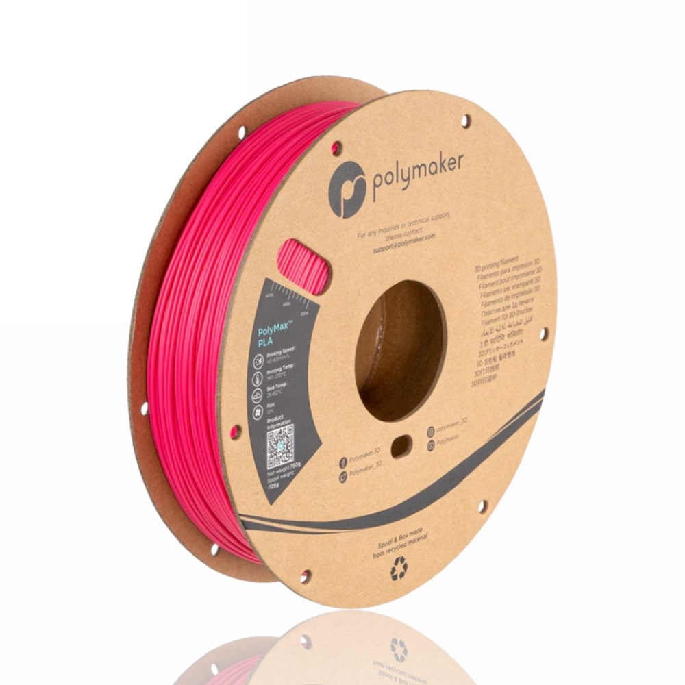 PLA PolyMax Tough 750g Pink - Polymaker