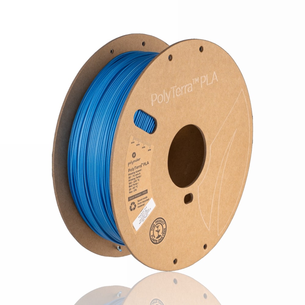PLA Dual-Color Polyterra 1kg Glacier Blue (Ice-Blue) - Polymaker – LINHA ANTIGA (Consultar Descrição) - Image 2