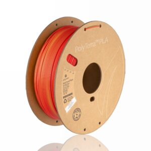 PLA Dual-Color Polyterra 1kg Sunrise (Red-Yellow) - Polymaker – LINHA ANTIGA (Consultar Descrição)
