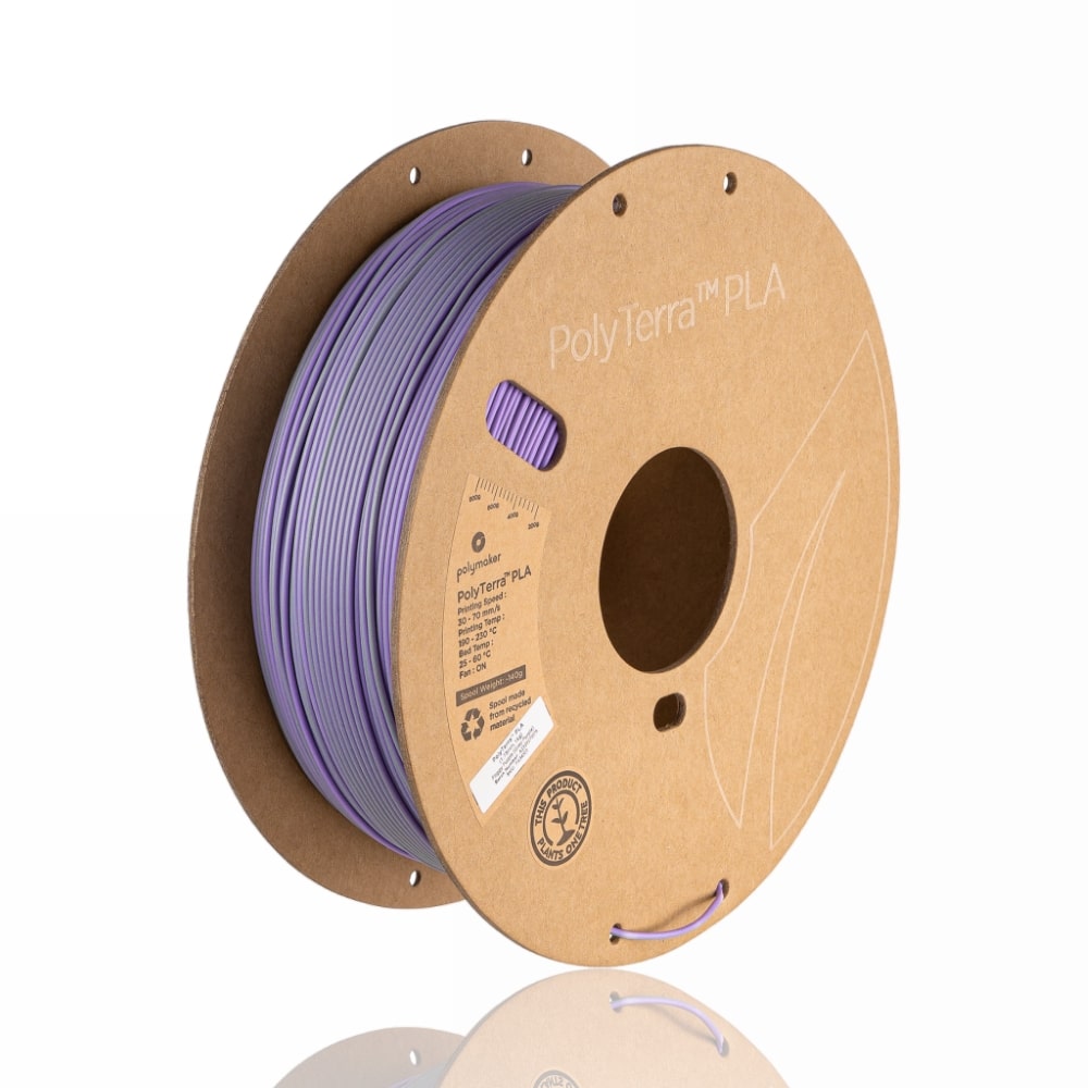 PLA Dual-Color Polyterra 1kg Foggy Purple (Grey-Purple) - Polymaker – LINHA ANTIGA (Consultar Descrição)