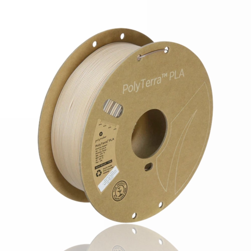 PLA Polyterra Gradient 1kg Cappuccino - Polymaker – LINHA ANTIGA (Consultar Descrição)