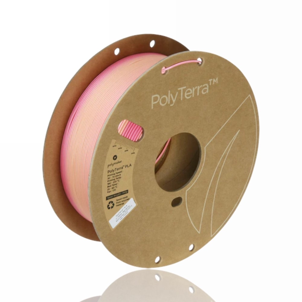 PLA Polyterra Gradient 1kg Spring - Polymaker – LINHA ANTIGA (Consultar Descrição)