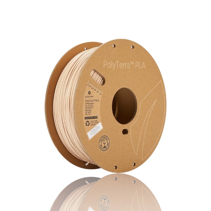 PLA Polyterra 1kg Army Beige - Polymaker – LINHA ANTIGA (Consultar Descrição)
