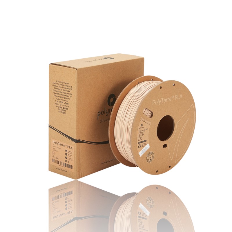 PLA Polyterra 1kg Army Beige - Polymaker – LINHA ANTIGA (Consultar Descrição) - Image 3