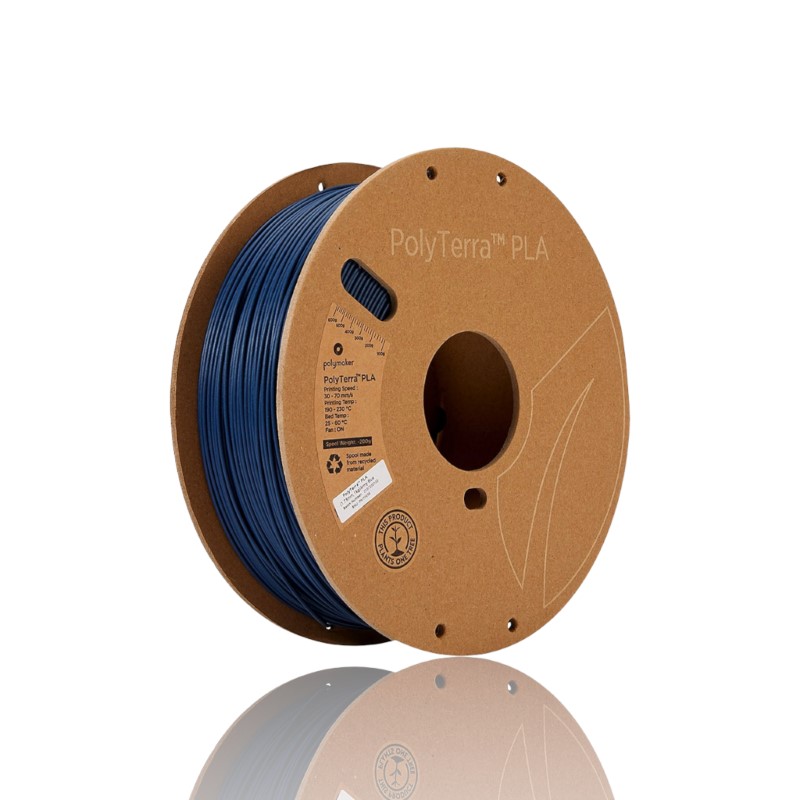 PLA Polyterra 1kg Army Blue - Polymaker – LINHA ANTIGA (Consultar Descrição)