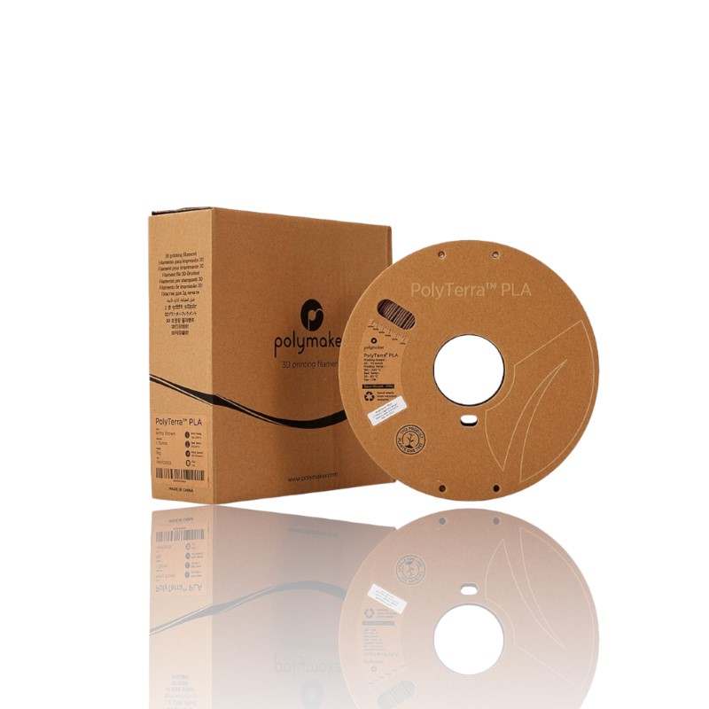 PLA Polyterra 1kg Army Brown - Polymaker – LINHA ANTIGA (Consultar Descrição) - Image 3