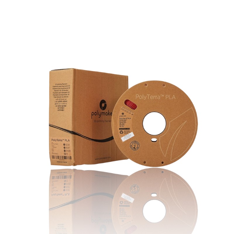 PLA Polyterra 1kg Army Red - Polymaker – LINHA ANTIGA (Consultar Descrição) - Image 4