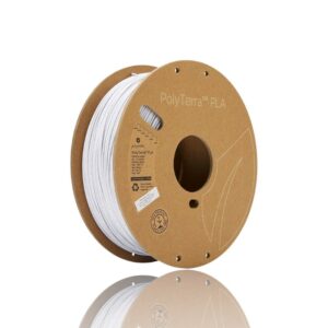 PLA Polyterra 1kg Marble White - Polymaker – LINHA ANTIGA (Consultar Descrição)