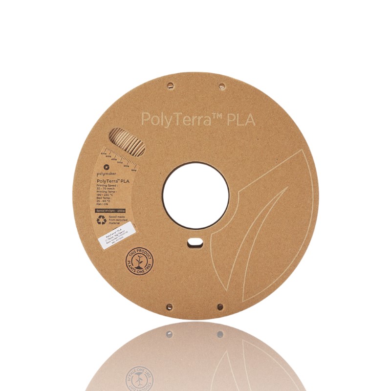 PLA Polyterra 1kg Peanut - Polymaker – LINHA ANTIGA (Consultar Descrição) - Image 5