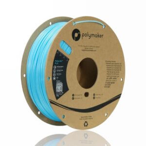 PLA PolyLite 1kg Sky Blue - Polymaker – LINHA ANTIGA (Consultar Descrição)
