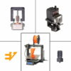 PACK Prusa MK3s+ Original Ultimate + Extrusor Bondtech LGX CHT Mosquito Vanadium MONTADA