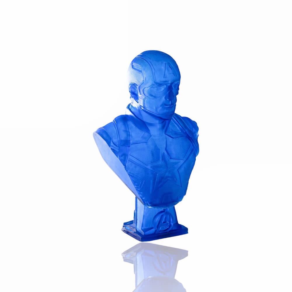 Prusament Resin 1kg BioBased60 Sapphire Blue - Prusa Original - Image 3