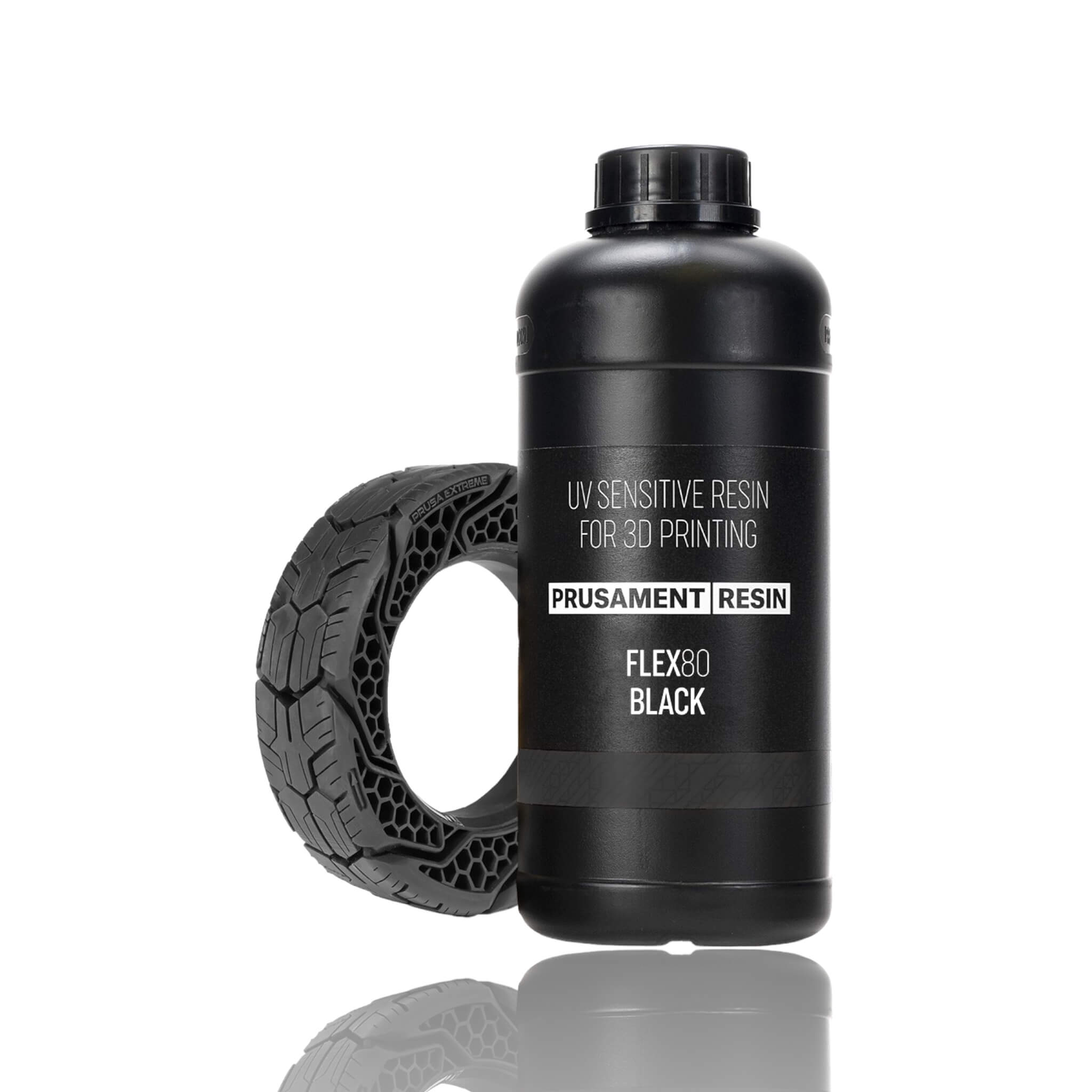 Prusament Resin 1kg Flex80 Black - Prusa Original