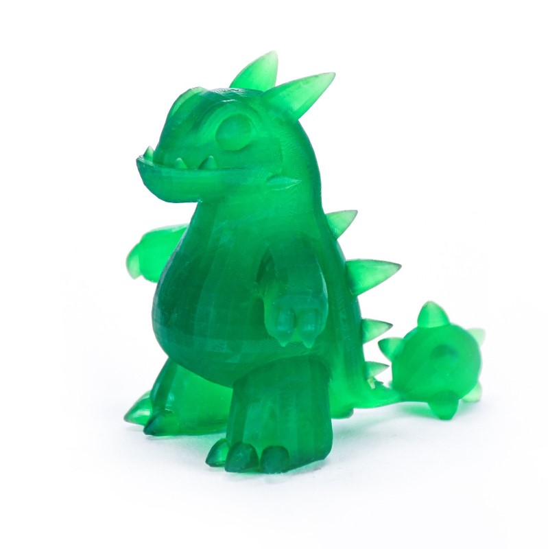 Prusament Resin Tough Transparent Green 1kg - Prusa Original - Image 4