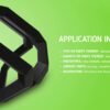 R PLA 850g Anthracite Reciclable - Fiberlogy