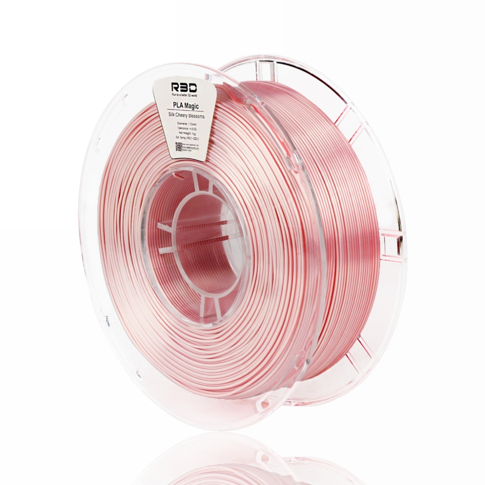 PLA Magic Dual Color 1kg Red Grey Cherry Blossom - R3D - Image 6