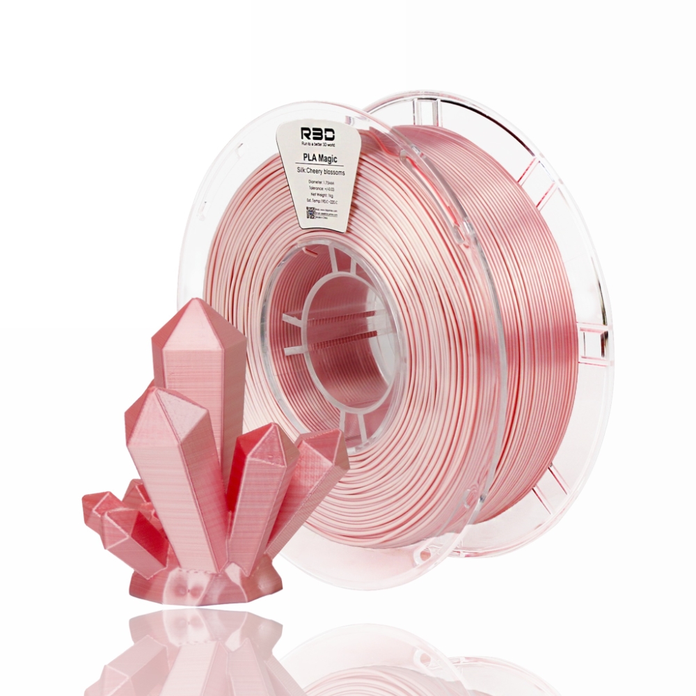 PLA Magic Dual Color 1kg Red Grey Cherry Blossom - R3D