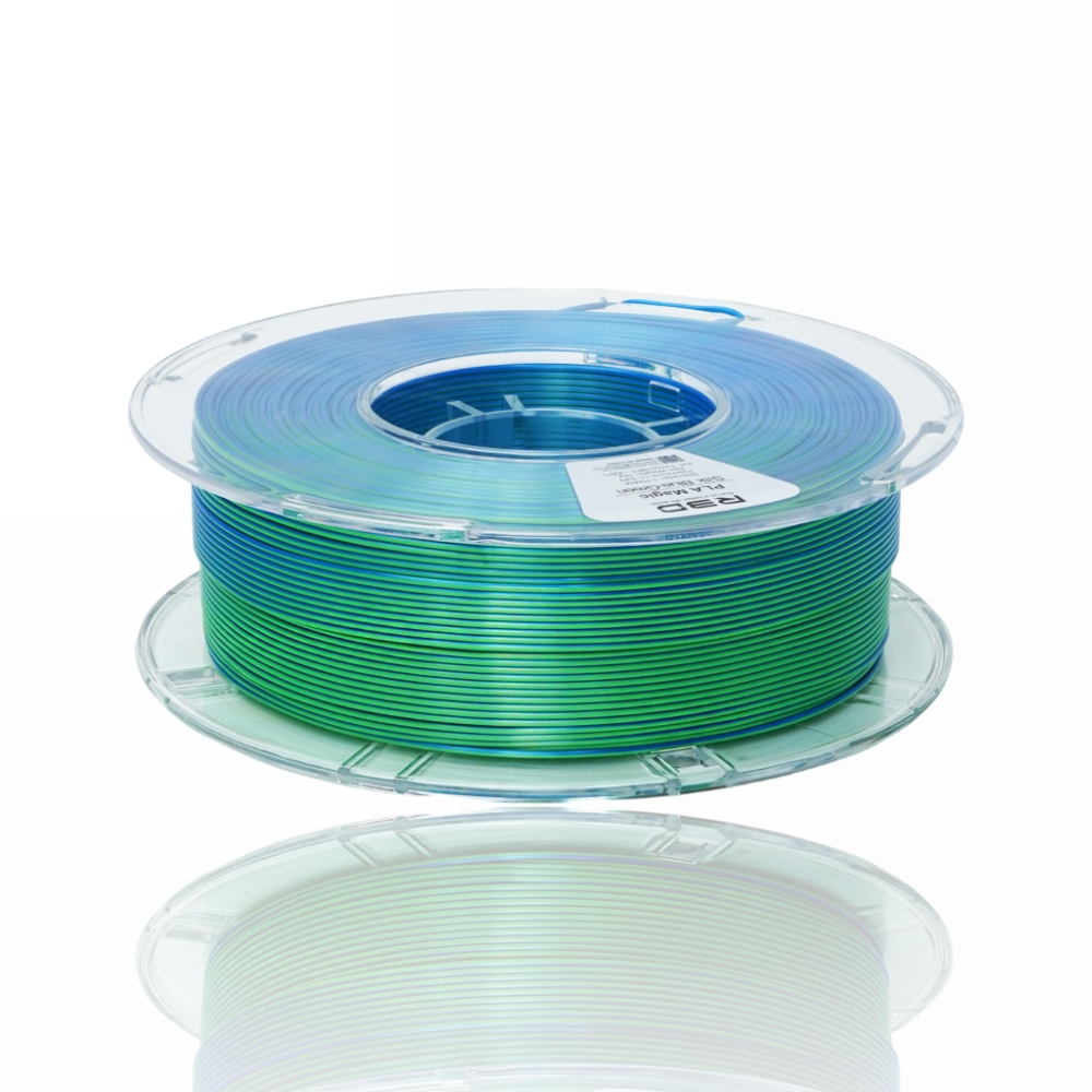 PLA Magic Dual Color 1kg Blue Green - R3D - Image 2