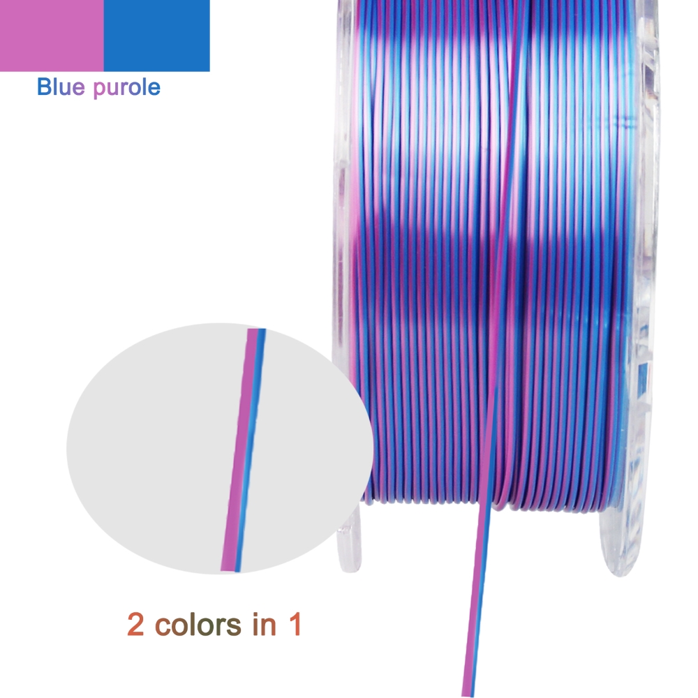 PLA Magic Dual Color 1kg Purple Blue - R3D - Image 4