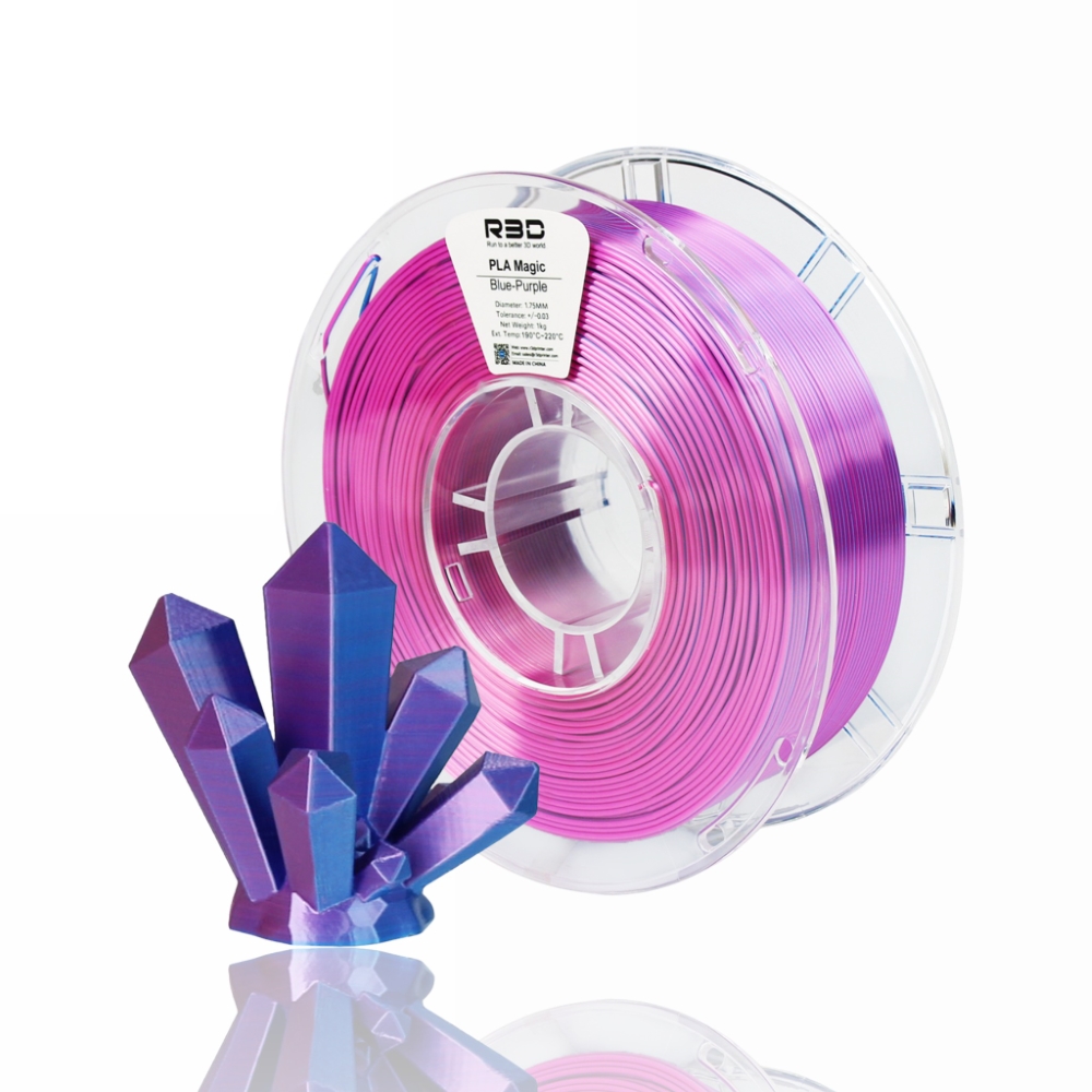 PLA Magic Dual Color 1kg Purple Blue - R3D